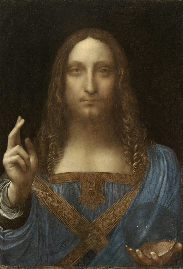 Леонардо да Винчи, Спаситель Мира. Список 10 самых дорогих картин