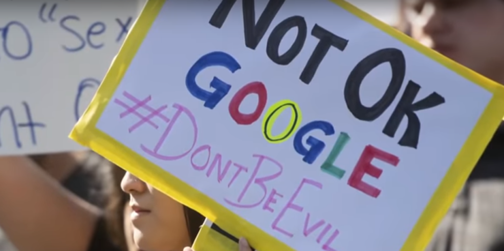 Протесты работников Google