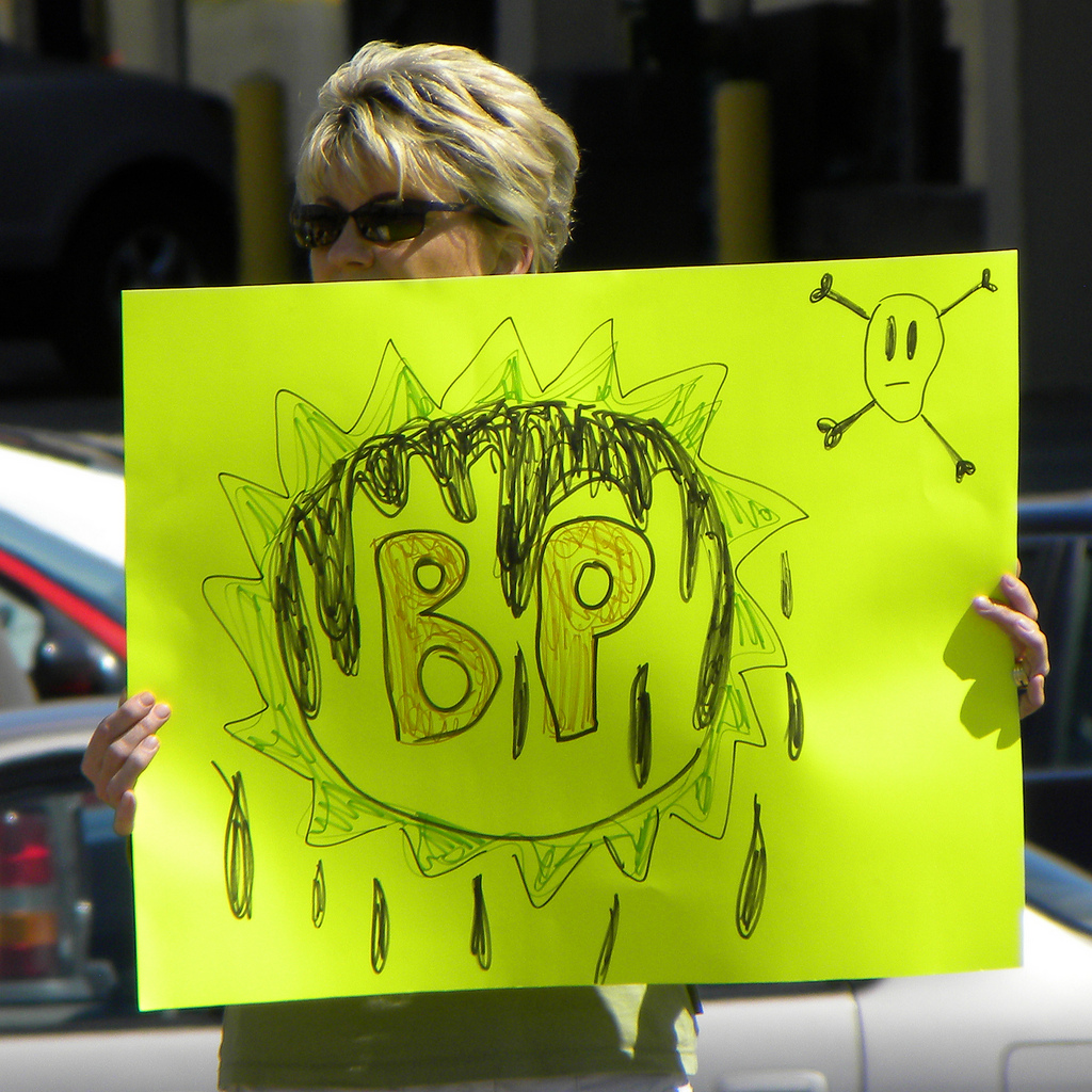 Протесты против British Petroleum