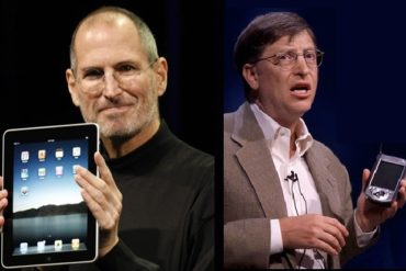 В чем Стив Джобс был лучше Билла Гейтса. Мнение самого Гейтса